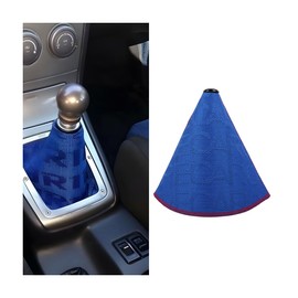 Adunsiaoto Car Gear Knob Kit, Car Gear Shift Knob, Car Gear Shift Knob, Car Gear Shift Boot Lever Knob Cover, Gear Stick Cuff Replacement for Transporter, Gear Knob Cover (Blue)