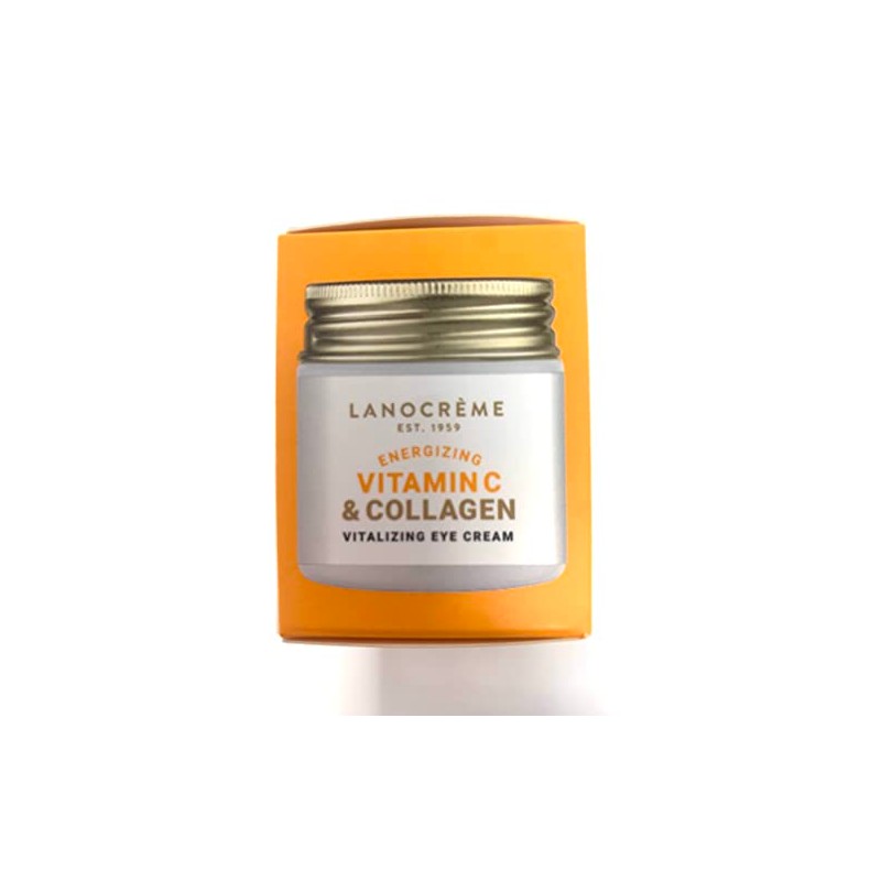 Lanocreme Crema Energizante Para Ojos Con Vitamina C Y Colágeno