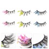 Mikinona Longest Glitter False Lashes 3 Sets for Women Fluffy