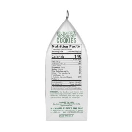 Tate's Bake Shop 🟢 New Tate's Bake Shop Crispy GLUTEN FREE CHOCOLATE CHIP Baked Cookies 7oz