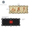 NKlaus Icon Car Badge Triptych GM of Kazan Jesus Nicholas