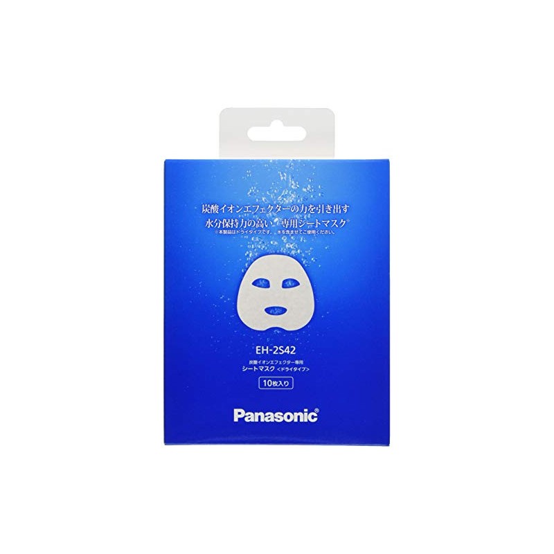 Panasonic EH-2S42 Sheet Mask for Carbonated Ion Effectors (Dry Type)
