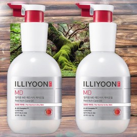 Illiyoon skin moisturizing, skin irritation relief, skin nutrition supply, MD Red Ichi Care Oil 2 x 200ml / 일리윤 피부보습 피부자극완화 피부영양공급 MD 레드이치 케어오일 2개 200ml