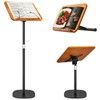 2 in 1 Dual-use Music Stand & Desktop Book Stand,
