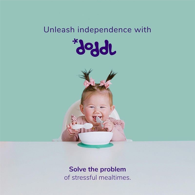 doddl 2-in-1 Baby and Toddler Bowl with Suction