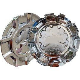 Chrome Wheel Center Hub Cap 22871243 | Fits 2014-2018 Chevy Silverado 1500 High Country | 20” 10-Spoke Chrome Rim Cap with Diamond Finish Chevy Logo | 1PC Replacement