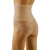 Wolbar Women's Briefs High Waisted Shapewear WB423, beige