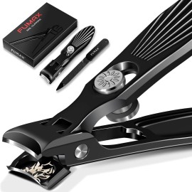 FUMAX 2024 New German Nail Clippers for Men, Upgrade Wide Jaw Opening Nail Clippers Wi