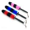 Cepillo Limpiador Rines Motor Cerdas Suaves Largo Flexible
