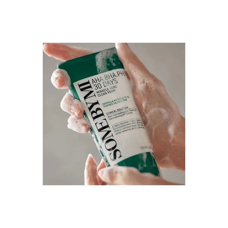 Espuma Limpiadora Some by Mi Miracle Acne Foam 100ml Antiacné