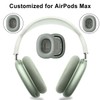 XINRUISEN Professionelle Ohrpolster für Airpods Max, Magnet Kopfhörer Ohrpolster Ersatz