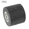 sourcing map 2pcs 120x100x19mm 800 Grit Non-Woven Polishing Burnishing Wheel