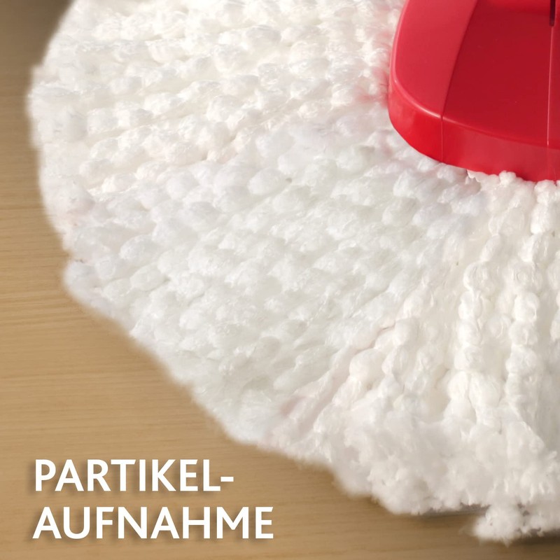 Vileda EasyWring and Clean Turbo Classic Microfibre Mop Refill Head,