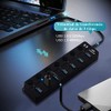 Yostyle Hub USB 3.0, 7 Puertos Multi USB 3.0 Hub
