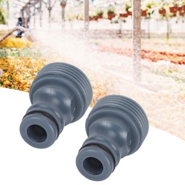 Quick Connector Nipple,Thread Faucet Nipple Connector G3 4 Male No Leakage Good Water Flowing Long Service Life Quick Coupling ABS Material Suitable for Sprinkler Irrigation