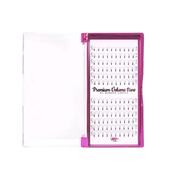 WL Wonder Lashes Künstliche Wimpern 6D für Professionell 0,07 Cluster