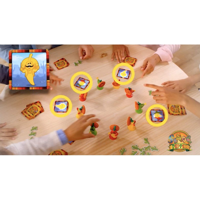 UNIVERSITY GAMES 01272 Senor Pepper - Board Game