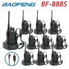 Baofeng 2/4/6/8/10PCS BAOFENG BF-888S WALKIE TALKIE 5W 400-470MHZ TWO WAY