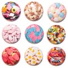 9 Mini Retro Sweet Fridge Magnets (25mm) - Made in