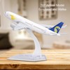 Alloy 767 Airplane Model Alloy Simulated Exquisite Airliner Model Toy