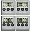 Sper Scientific Stainless Steel Digital Lab + Kitchen Timer 810028A