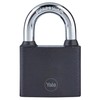 Yale Iron Padlock 60mm - Silver - Hardened Steel Shackle