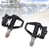 Clipless Pedals 9/16 Inch Molybdenum Steel Axle Bearing Adjustable Tension