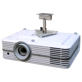 PCMD, LLC. Projector Ceiling Mount Compatible with Optoma UHD35x UHD35STx UHD3500A UHD38x 4K400STx 4K400X with Lateral Shift Coupling (8-Inch Extension)