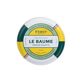Féret Parfumeur Le Baume, Natural Multipurpose Moisturizing Balm, Face Lips and Body, Made in France (1.7 oz / 50 ml, Violet)
