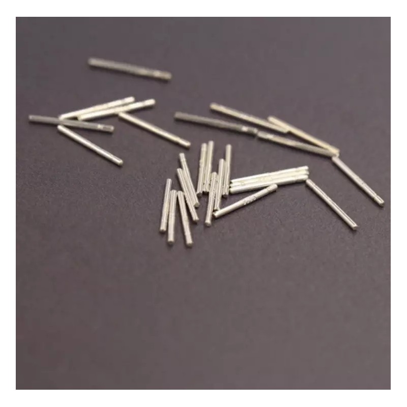 Unbranded 10Pcs Solid 925 Sterling Silver Tiny Needle Stick Stud