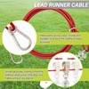 Dog Tie Out Cable - 100 ft Long Dog Cable