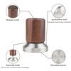 Doria Espresso Coffee Tamper with Walnut Handle - 58mm Portafilter