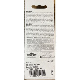Worden's YakimaBait Worden’s Flat Fish FF.952.PS.BX6 Perch Scale 517481 Size F4-NEW