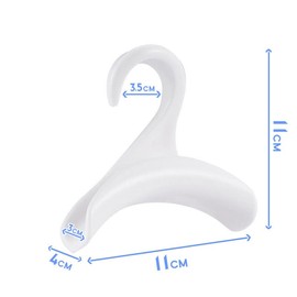 Subelt Bag Hanger, Bag Handle, Hanger for Closet Poles, When You Want to Hang Your Bag, Micro Pouch (Gray 4)