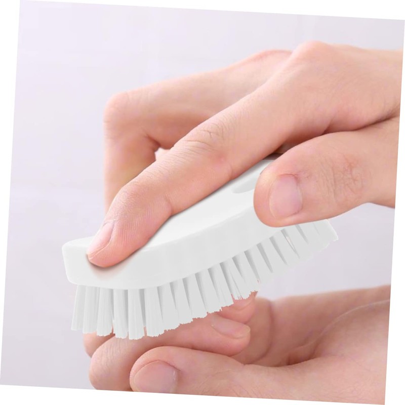 Healvian Fingernail Scrub Brush Soft Bristle Nail Cleaning Tool for