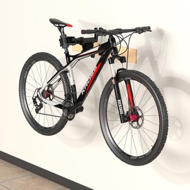 CHEPARK Bike Repair Stand (Max 88lbs) - Bench/ Wall Mount Bike Workstand - E Bike Repair Stand Shop Home Mechanics for Mountain Bike and Road Bike (Bench/ Wall)