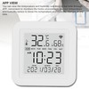 Temperature and Humidity Sensor, Wireless Digital Hygrometer Thermometer with LED