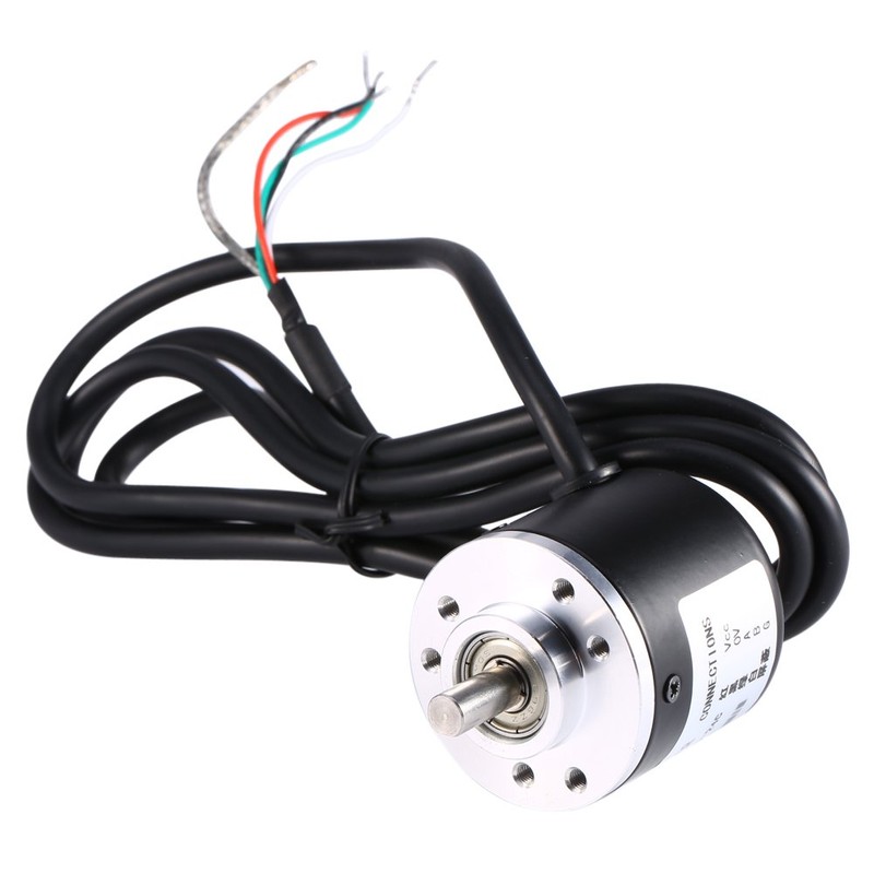 Atyhao Encoder Photoelectric Rotary Encoder 600p/r Rotary Encoder Angle Measurement