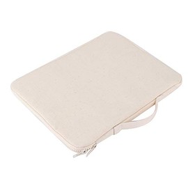 Bolsa de almacenamiento para pinceles de niños de gran capacidad y multifunción en color beige, organizador de papelería para crayones con cremallera para materiales de arte infant
