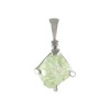 Starborn Rough 15-20 cts Hiddenite Crystal Pendant in Sterling Silver