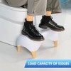 STARWISH Toilet Stool for The Bathroom, Squatting Position Helps Improves