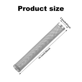 Tinoaly 3pcs 730-067 Fluid Manifold Filter, Paint Sprayer Filter for Titan Impact 440, 740, 1040i, 640i, 840i, Elite 2000, PowrPin 3500, 5500 and More Models (30, 60, 100 Mesh)