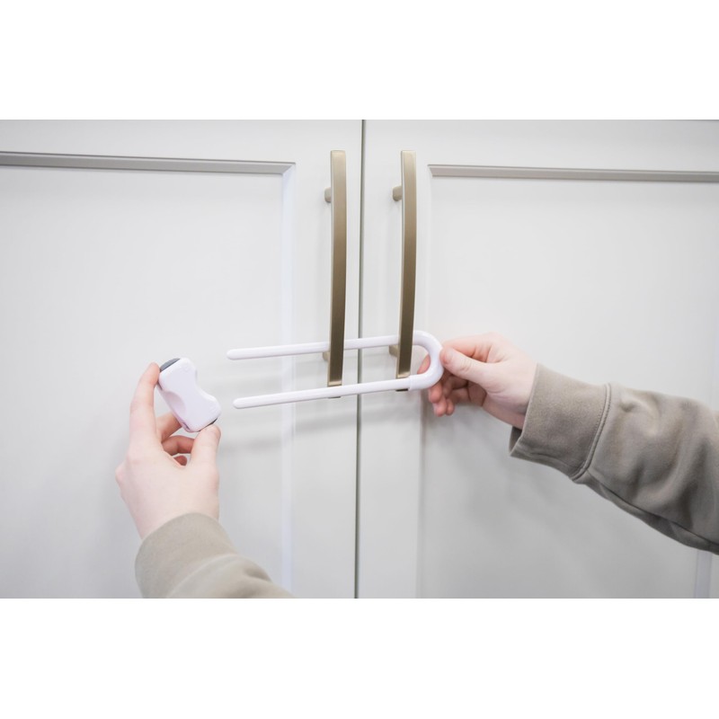 Regalo Home Safety Sliding Locks, Award Winning Brand, Cabinet Handle