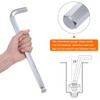 sourcing map Ball End Hex Key Wrench 17mm L-Shape Extra