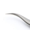 Malt Hasegawa Kogyo Keiba Precision Tweezers, Wasiro 7, TS-7-S Silver
