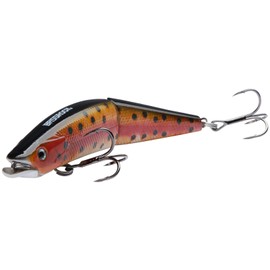 BASSROCK Minnow Swimbait Bass Trout Fishing Lure with Movable Lip Hard Bait 3.5” 1/2oz