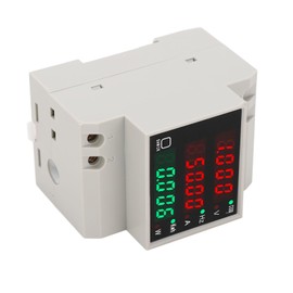 Jeffergarden Electric Meter Monitor AC 80-300V 0-100A Digital Power Meter Voltage Current Power Frequency Tester KWH Usage Meter