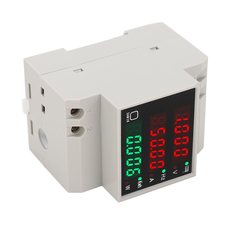 Jeffergarden Electric Meter Monitor AC 80-300V 0-100A Digital Power Meter