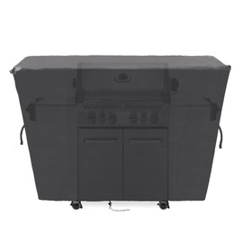 Kingling Grill Cover Fits for P500RSIBPSS-3 500 Propane Gas Grill, 68 inch Waterproof Heavy Duty Outdoor Barbecue Gas Grill Cover (Only Cover) - 68"x28"x47"