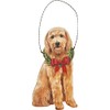 Primitives by Kathy Christmas Goldendoodle Hanging Ornament